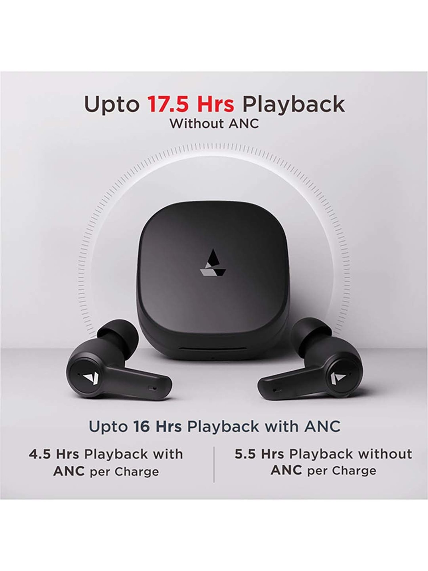 boAt Airdopes 411 Bluetooth Truly Wireless Earbuds (Black)