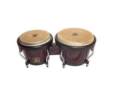 LP Aspire Wood Bongos Dark Wood
