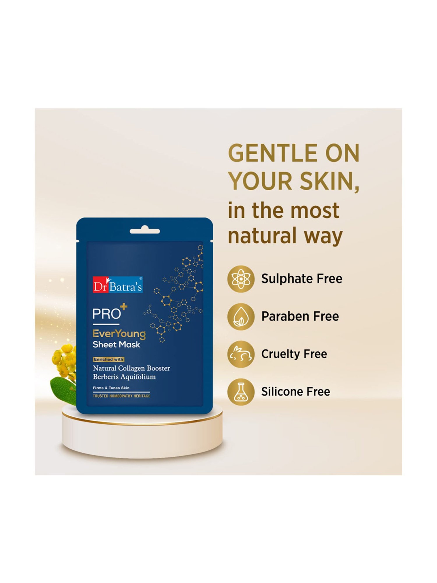 Dr. Batra's Pro+ EverYoung Sheet Mask - 25 gm
