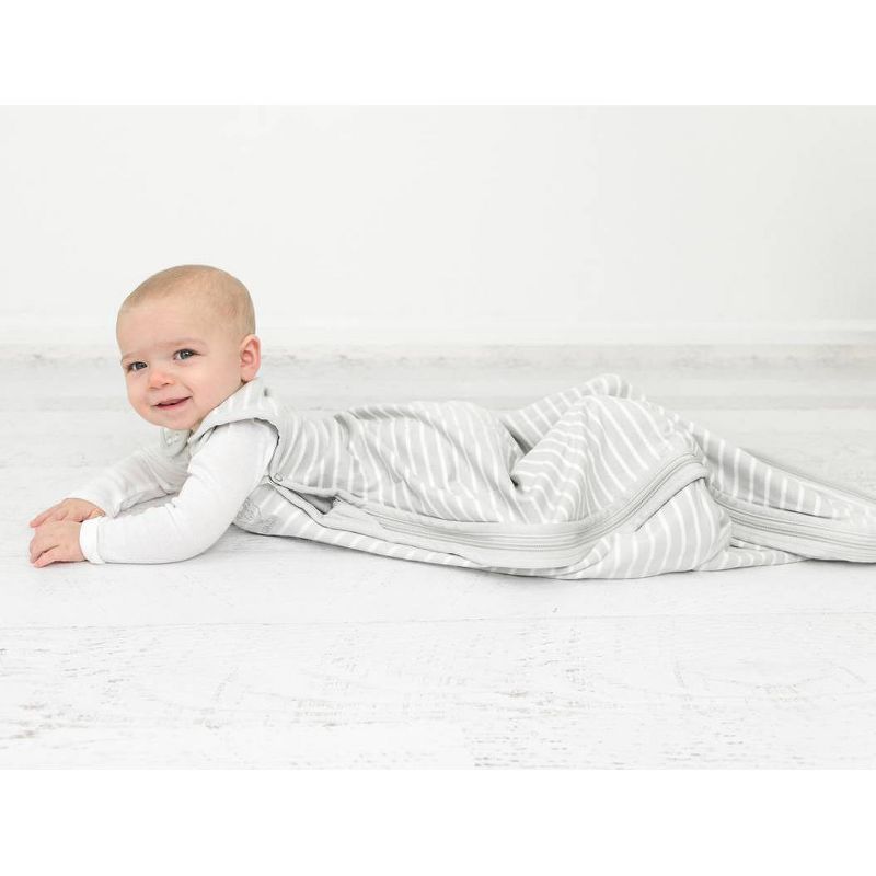 Woolino Merino Wool 4 Season Baby Sleep Bag Swaddle Wrap Universal Size - Baby Gray
