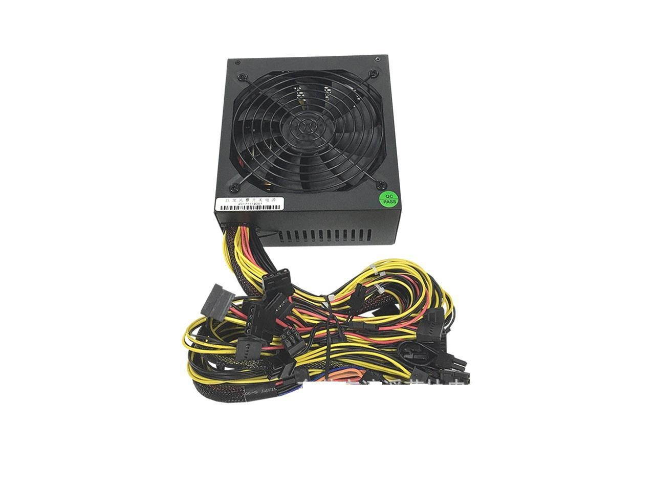 90 PLUS Gold Server Industrial Control Power Support Power Supply 1600W Miner Power Supply 110V-264V 90 PLUS Gold Server Industrial Control Power Support 6-8 Video Cards
