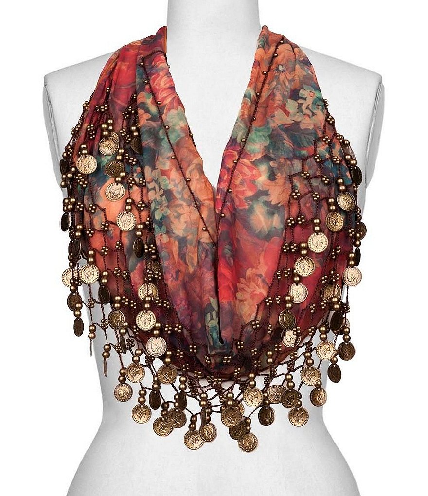 Patricia Nash Italian Coin Collection Scarf