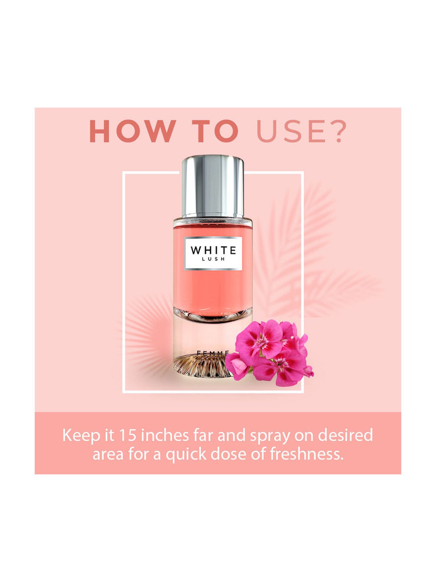 Colorbar Fragrances White Lush EDP for Women - 50 ml