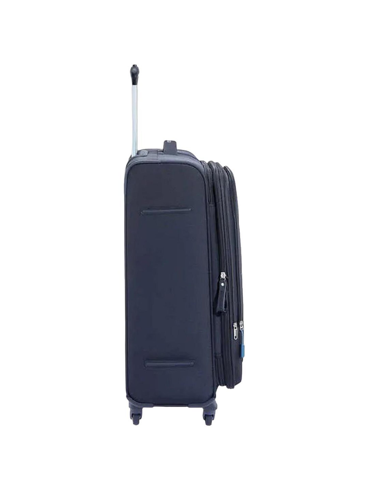 American Tourister Flamen Black Solid Soft Trolley Bag - 69 cm