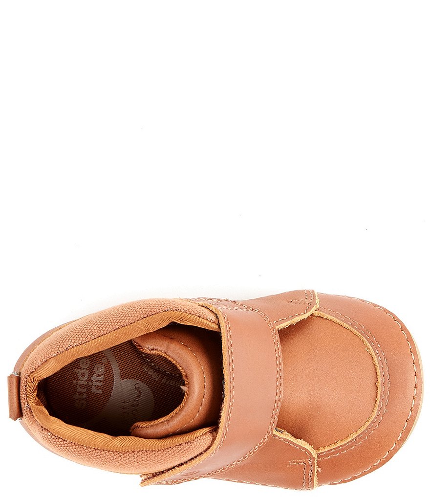 Stride Rite Boy's Mateo Soft Motion Leather Booties (Infant)