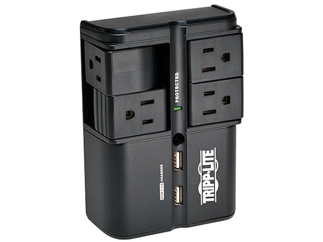 Uninex PS102 RF Remote Control Power Managed 6-Outlet Energy Controlled Surge Protector, Eliminates Standby Idle Electricity Usage, 6-Foot