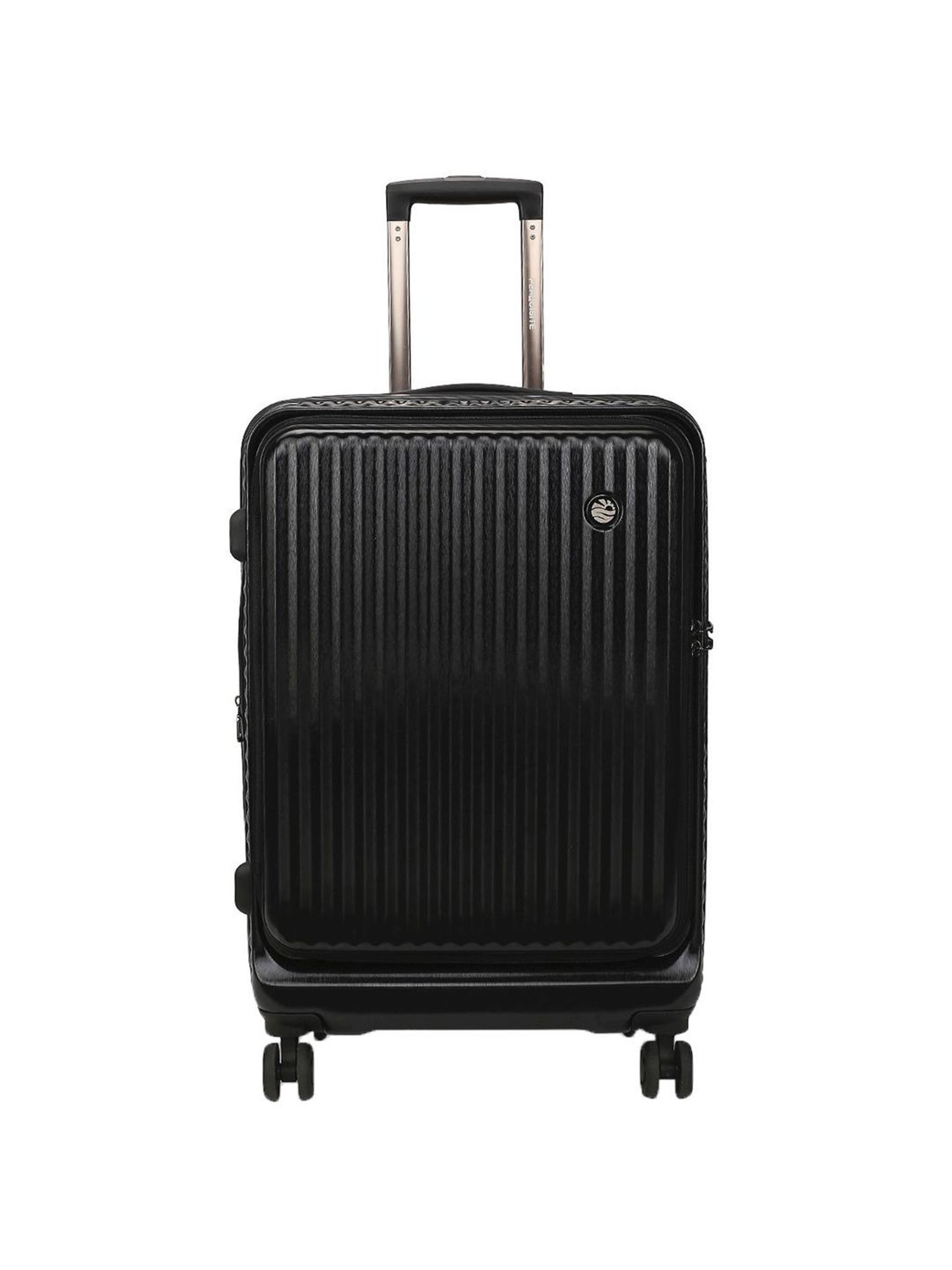 Perquisite Y2K Luxe Range Black Hard 24" Medium Luggage