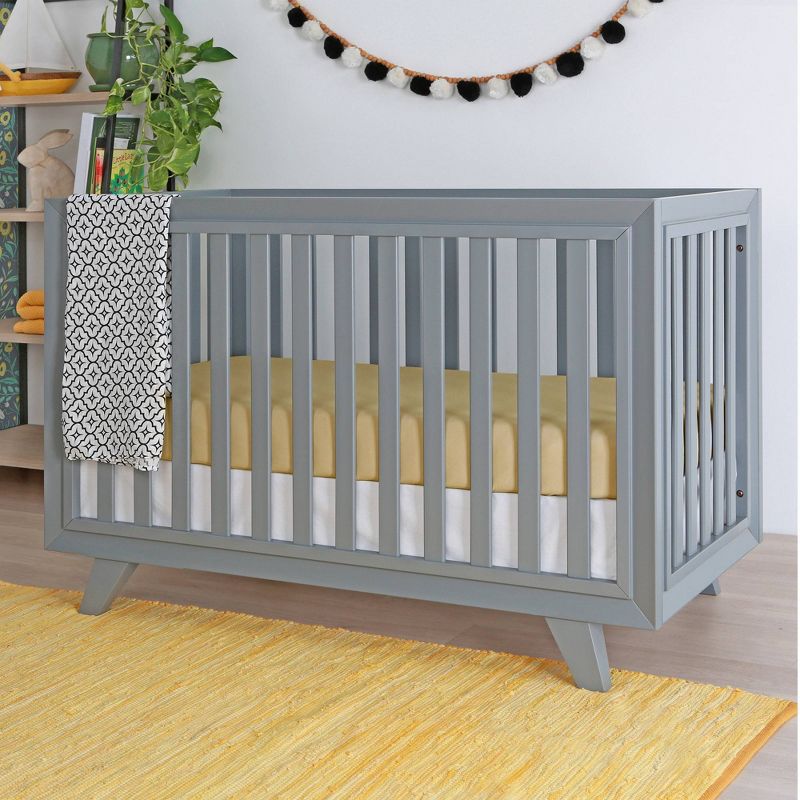 Karla Dubois Wooster Convertible 3-in-1 Crib - Moon Gray