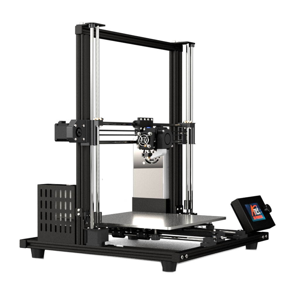 A8 Plus DIY 3D Printer Kit 300*300*350mm Printing Size With Magnetic Movable Screen/Dual Z-axis Support Belt Adjustment