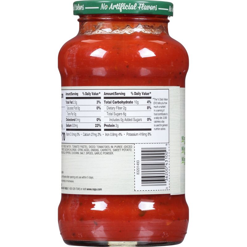 Ragu Simply Chunky Garden Vegetable Pasta Sauce - 24oz