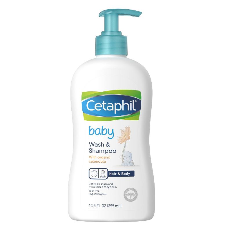 Cetaphil Baby 2-in-1 Hair Shampoo And Body Wash - 13.5 fl oz