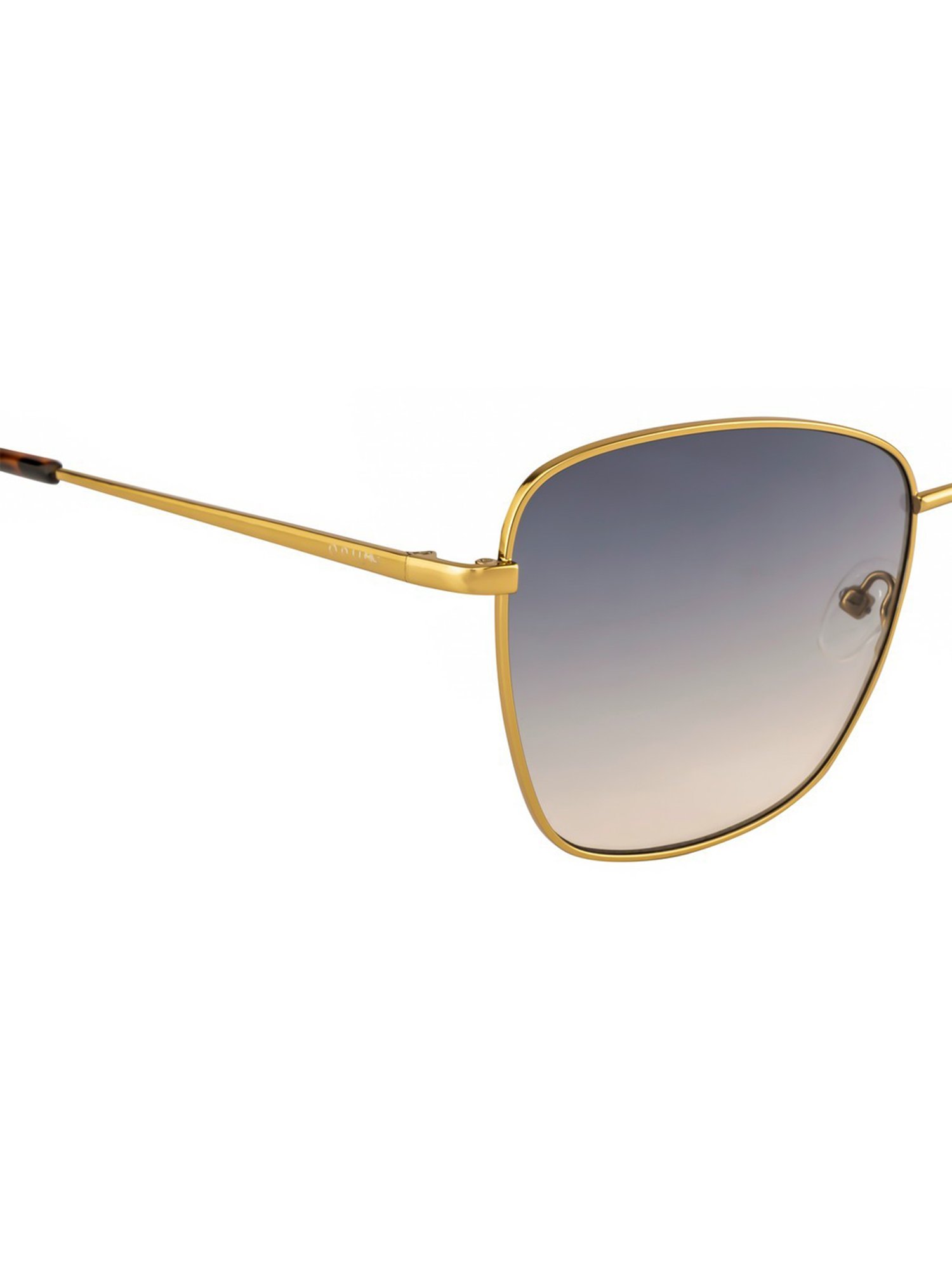 Opium Blue Beveled Sunglasses for Women