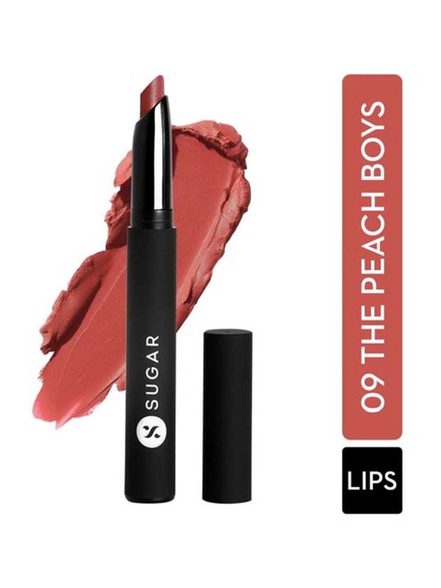 Sugar Cosmetics Matte Attack 09 The Peach Boys - 2 gm