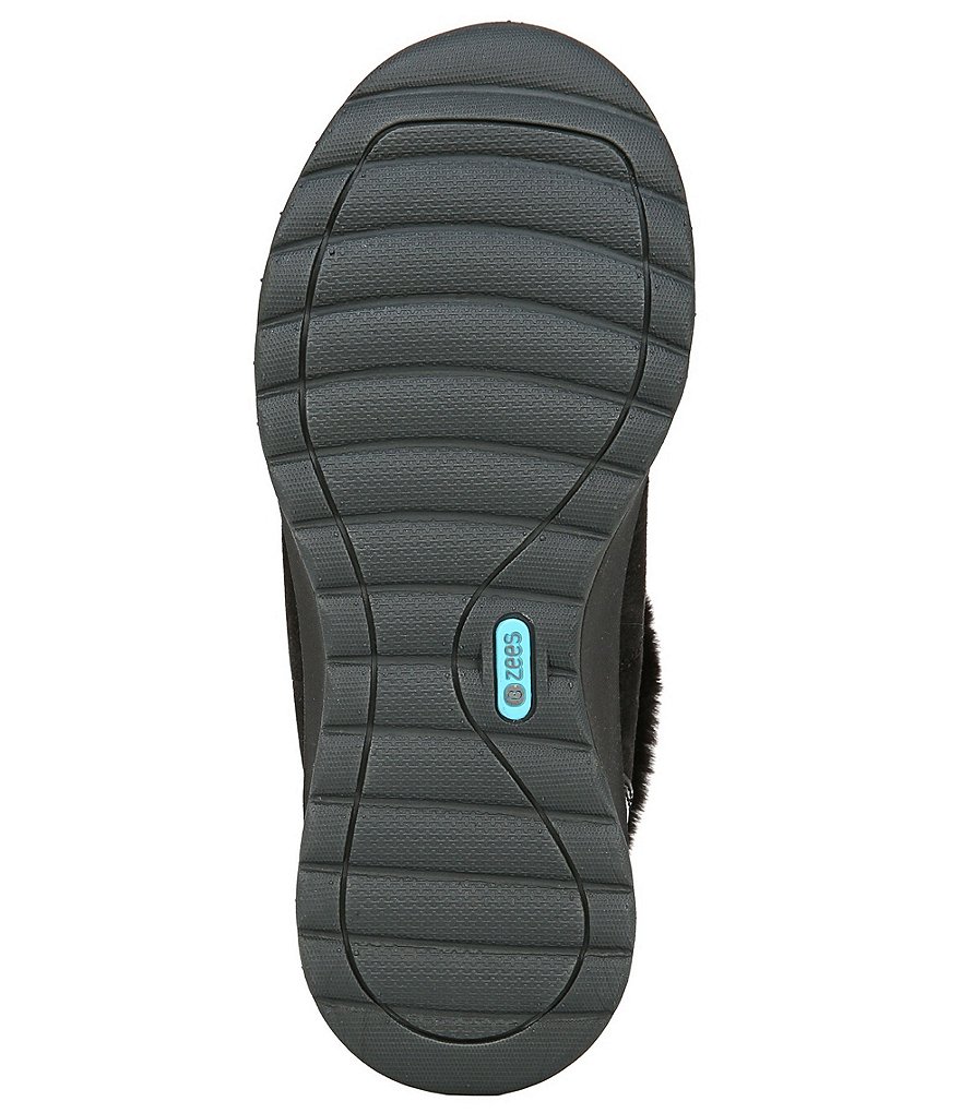 Bzees Premium Golden Faux Fur Lined Washable Ankle Booties