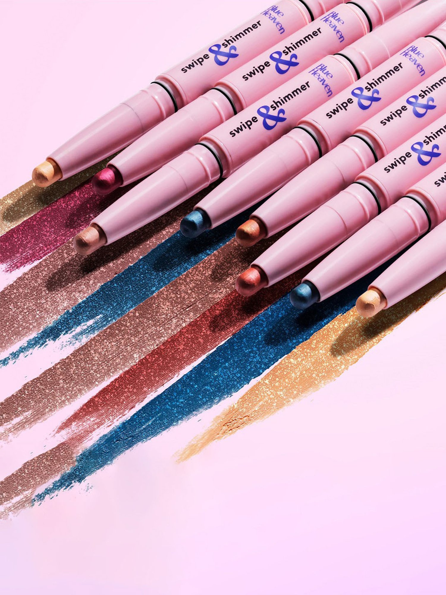 Blue Heaven Swipe & Shimmer Eyeshadow Stick Terracotta Warrior - 2.2 gm