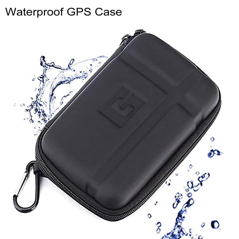 5 5.2 inch GPS Carrying Case Portable Hard Shell Protective Pouch Storage Bag Hard GPS Case Compatible with Car GPS Navigator Garmin Nuvi Tomtom Magellan Roadmate