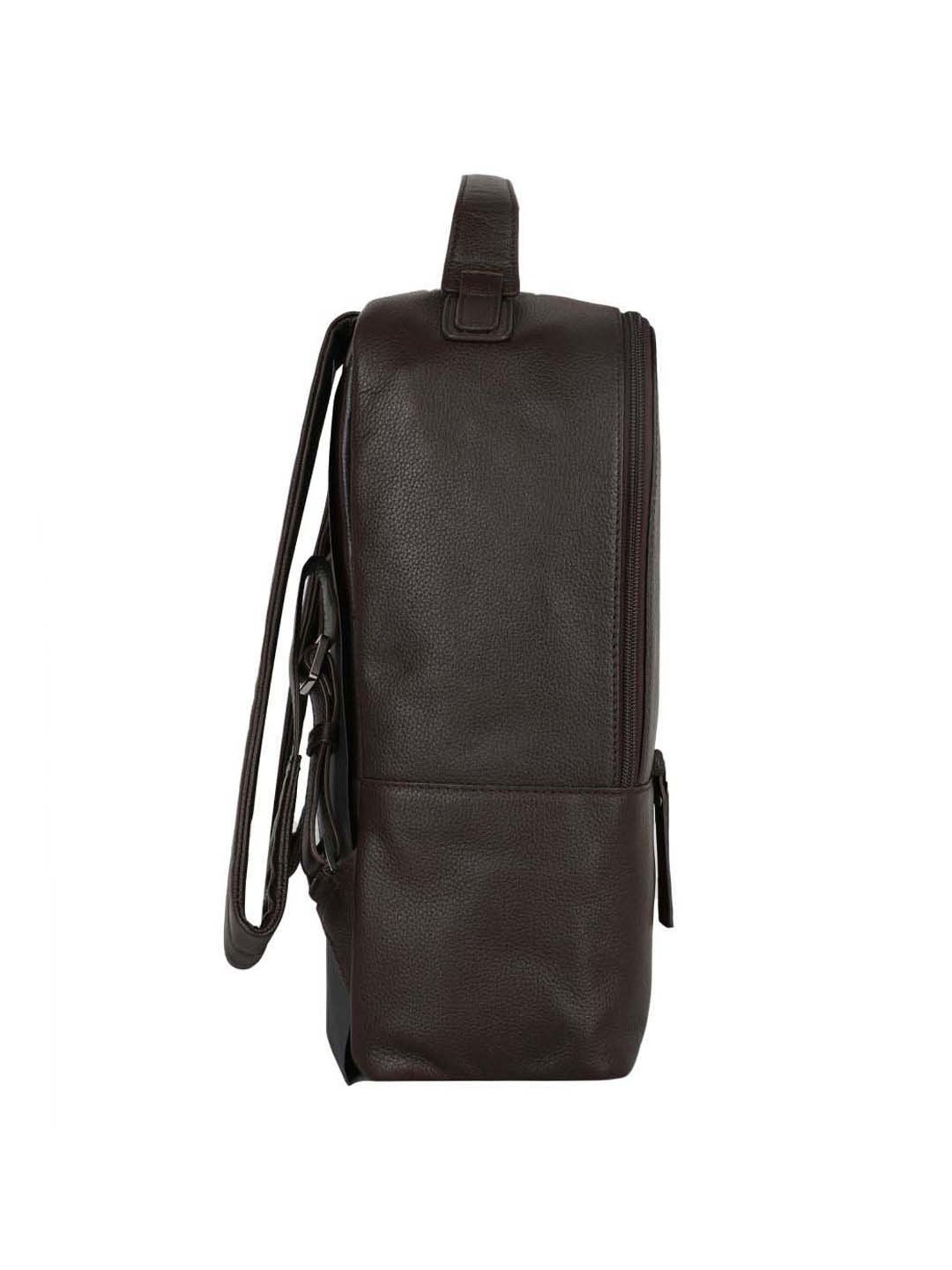 BULCHEE Brown Medium Laptop Backpack