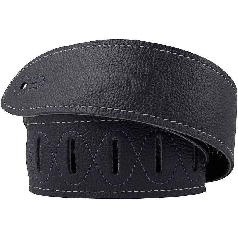 Perri's Leather Guitar Strap Navy Blue 2 in.