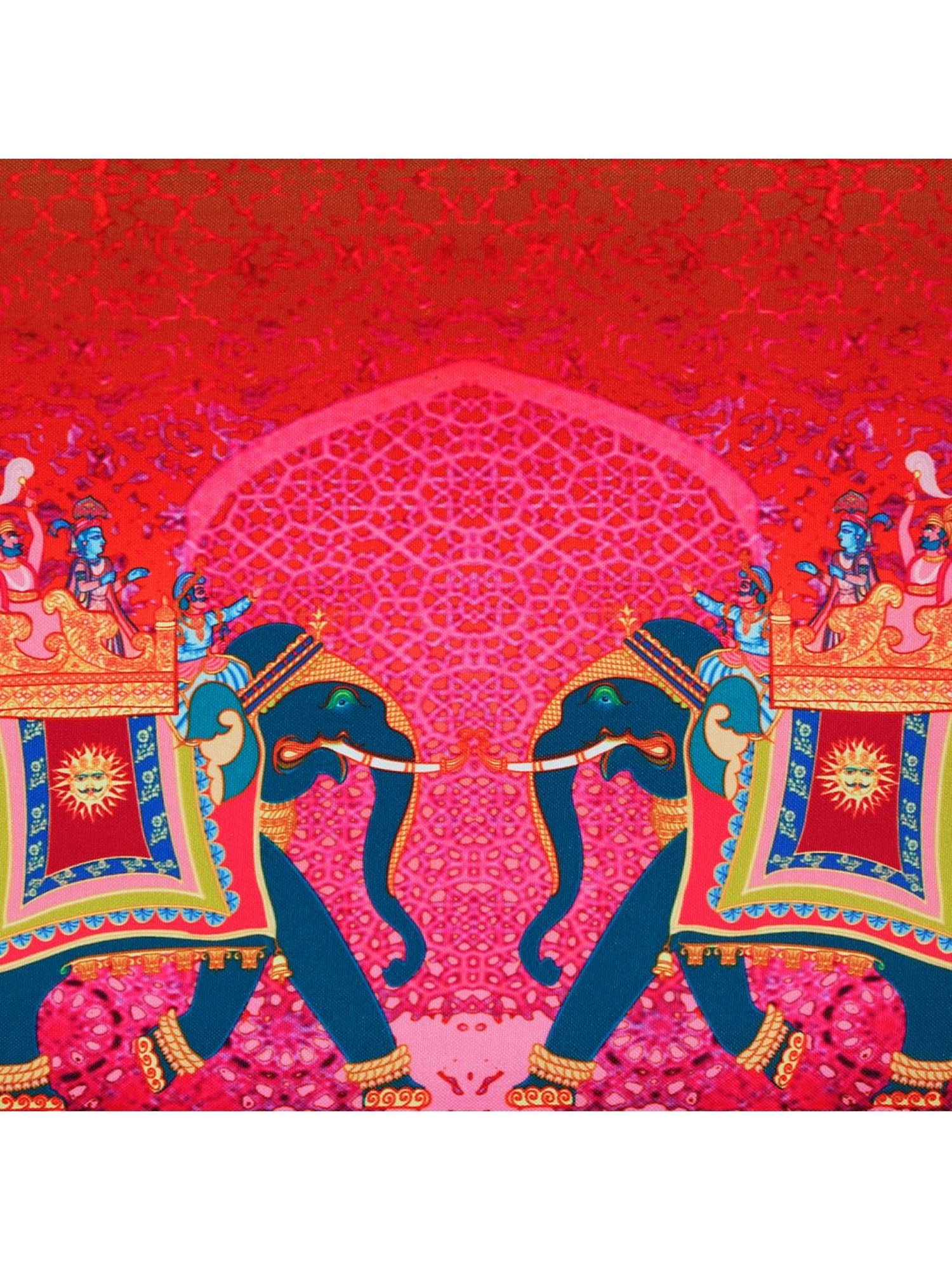 SEJ by Nisha Gupta Multicolor Table Runner - Set of 1