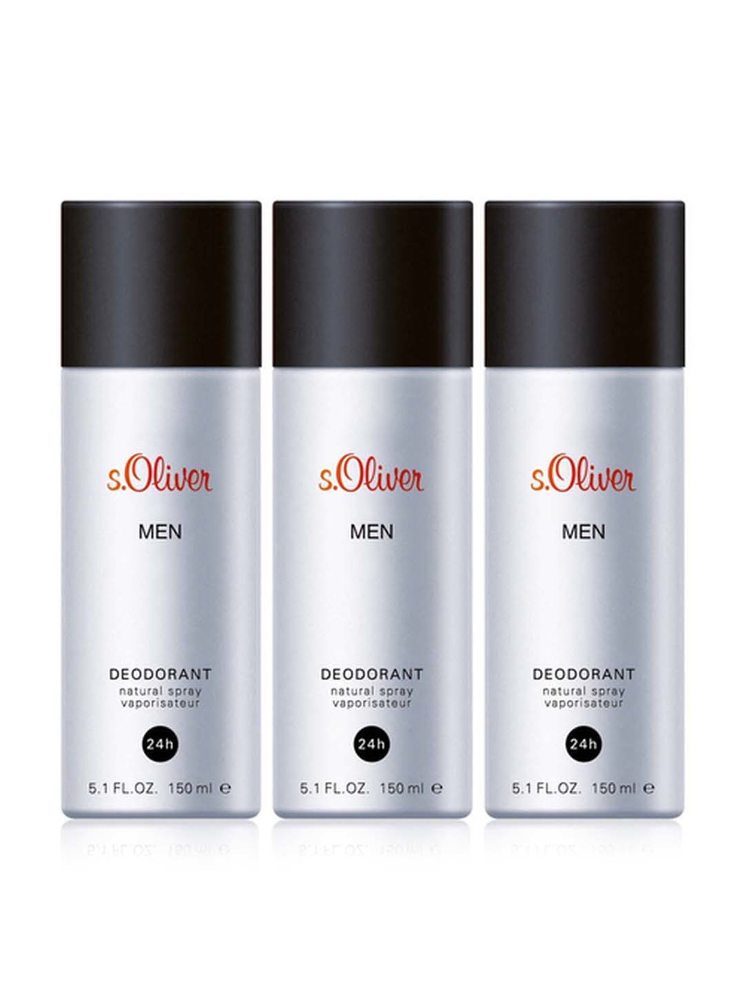 s.Oliver Men Deodorant Spray (Pack of 3)