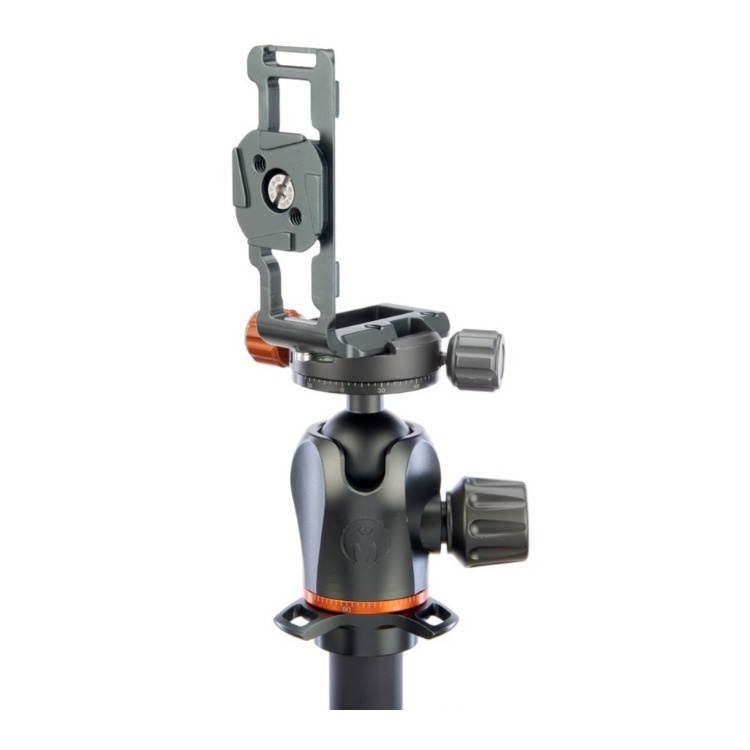 3 Legged Thing Zayla PD L-Bracket with Peak Design Capture-Compatible Base, Gray