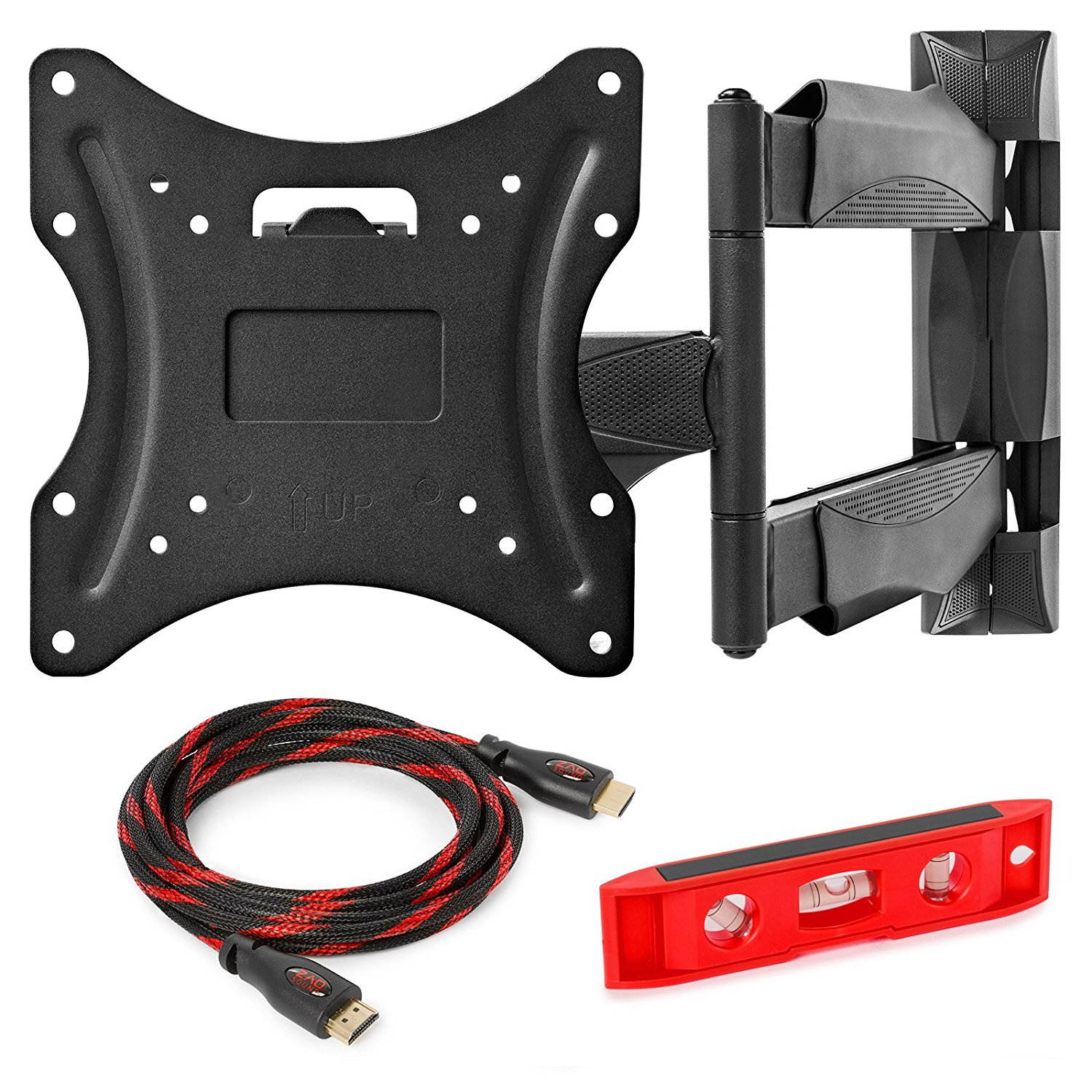 Articulating Swivel Full Motion TV Wall Mount Bracket for 22-42 inch TV