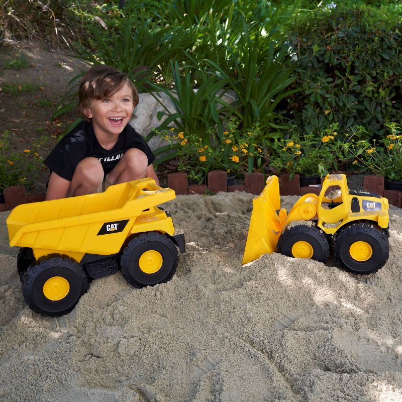 CAT Tough Rigs 2-pack Dump Truck & Wheel Loader