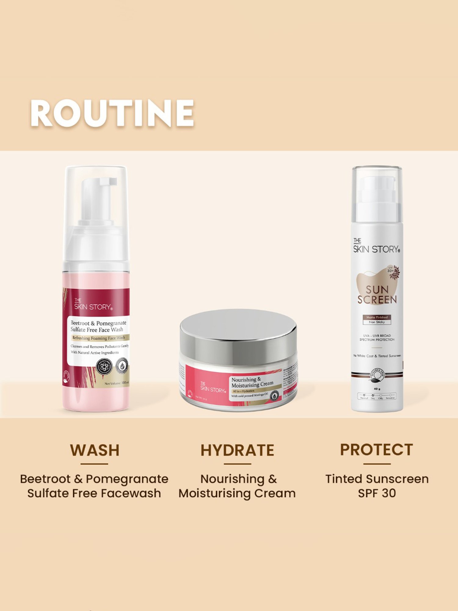 The Skin Story Nourishing & Moisturising Cream - 50 gm