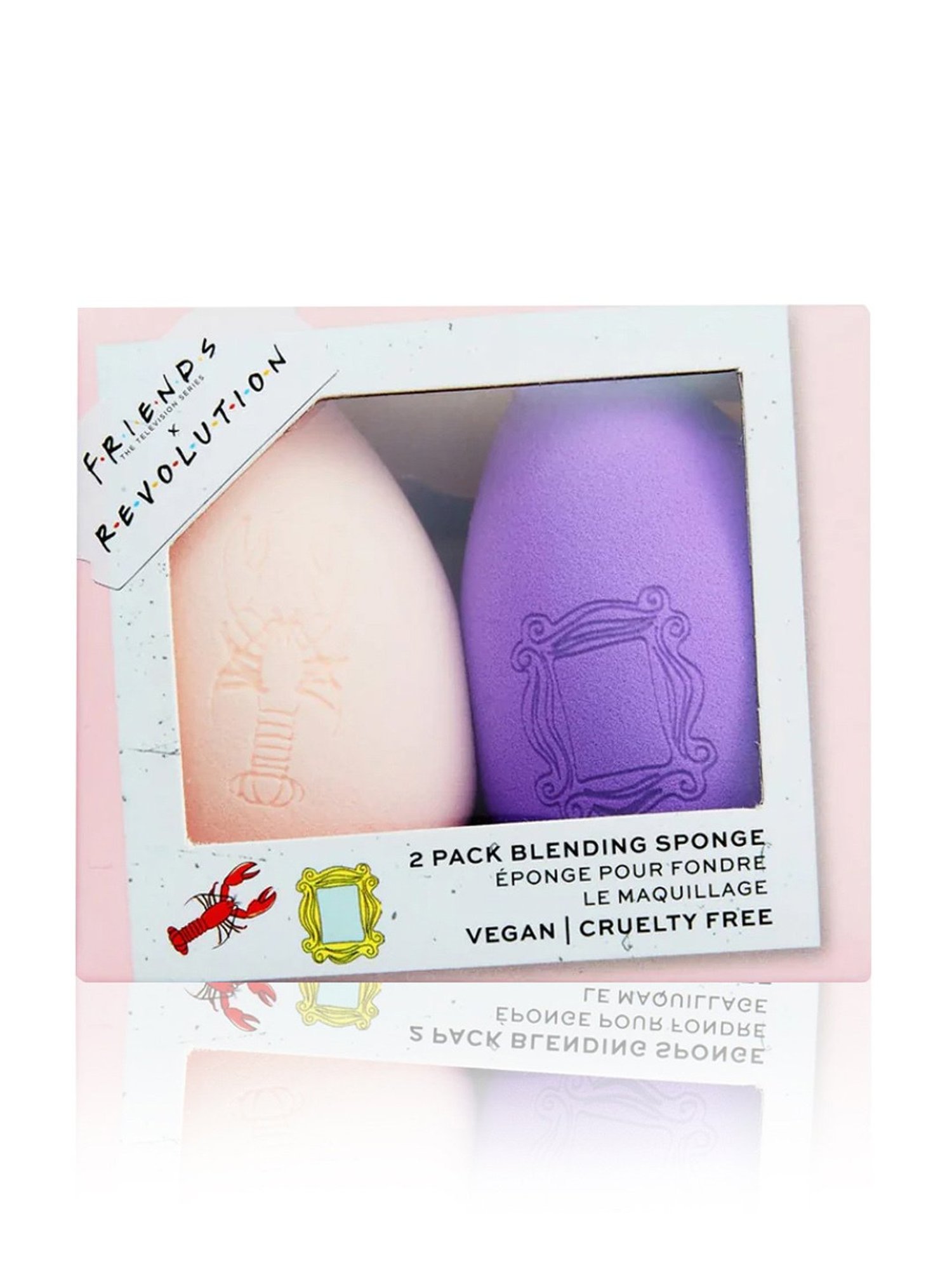 Makeup Revolution x Friends 2 Pack Blending Sponge
