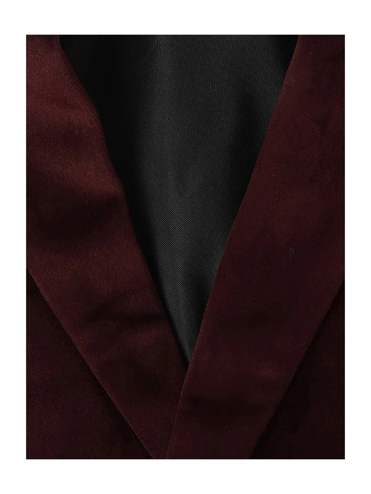 Blue Giraffe Kids Maroon Solid  Blazer