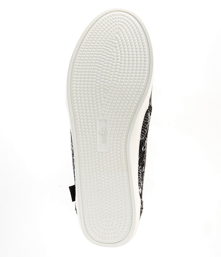 Sanuk Pair O Dice Snake Print Slip-On Shoes