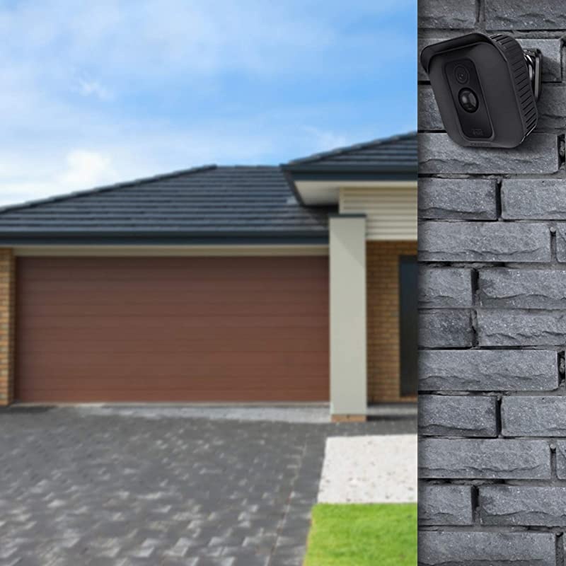 Silicone Skin for Blink XT2/XT Camera - [3 Pack] Premium Silicone UV Weather Resistant Protective and Camouflaged Case Cover for Blink XT2 & XT Home Security Indoor Outdoor Camera - Black