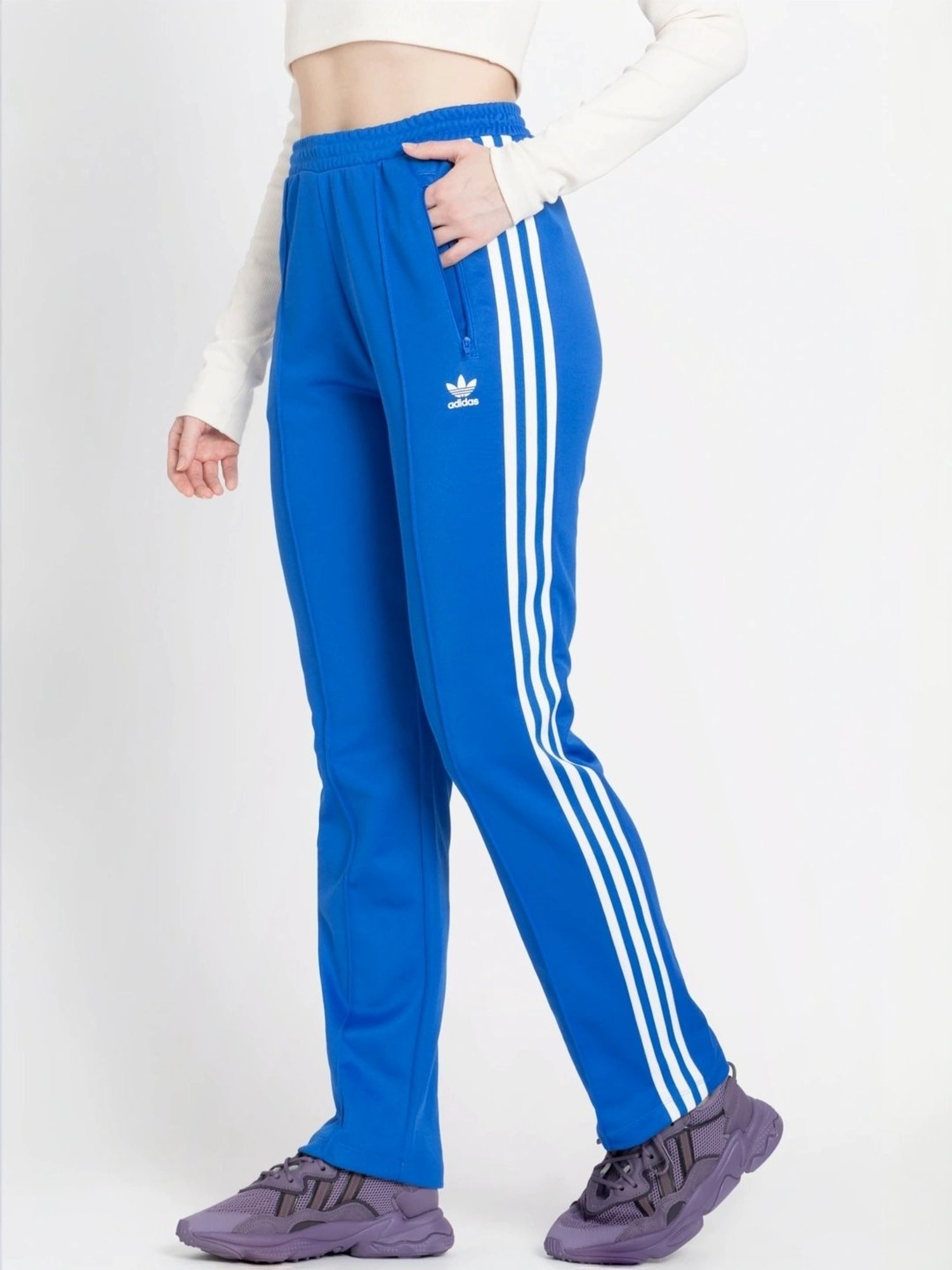 KENDALL + KYLIE White Printed Sports Tights