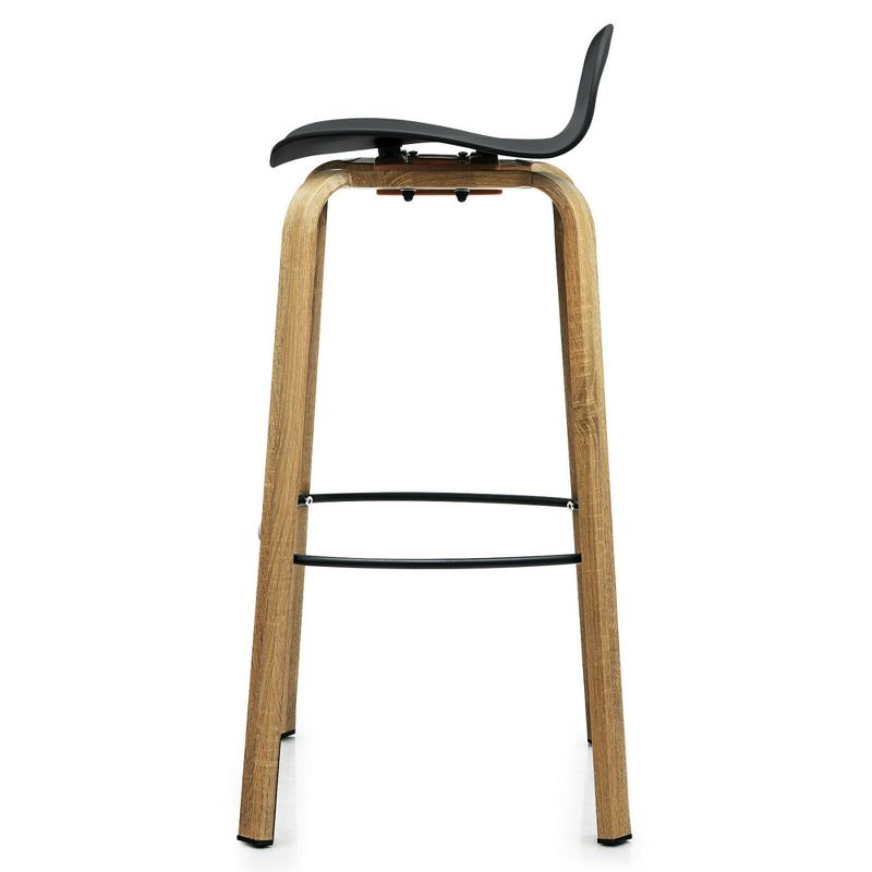 Ladder Barstool Seat Black - Riverstone Furniture Collection