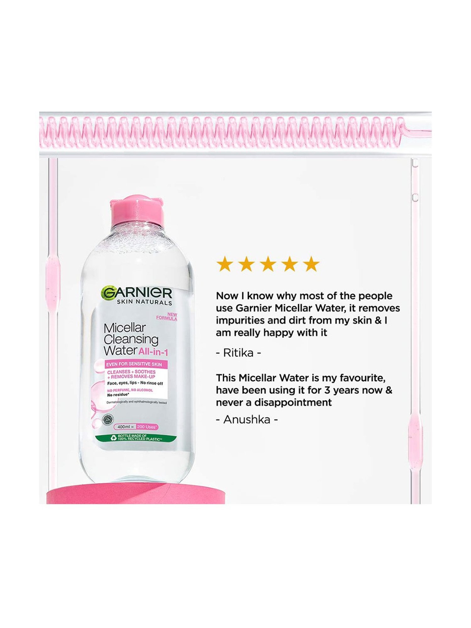 Garnier Skin Naturals Micellar Cleansing Water - 400 ml