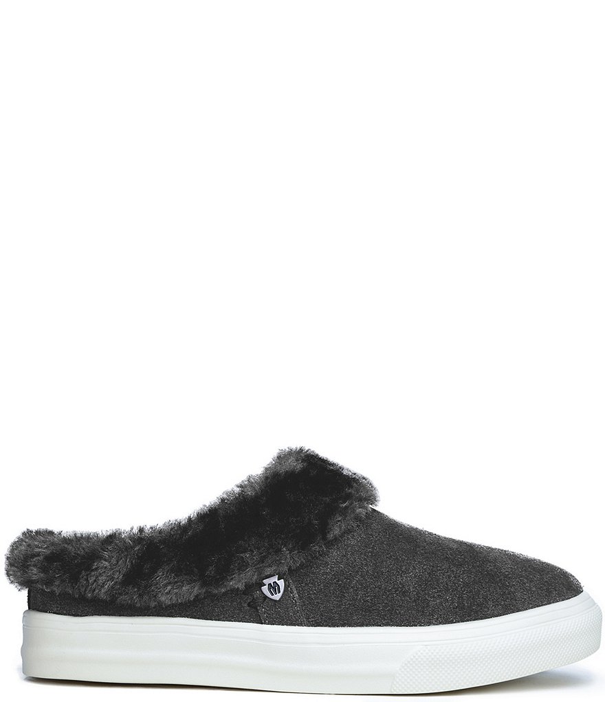 Minnetonka Women's Windy Faux Fur Slip-On Slippers