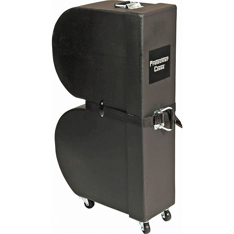 Protechtor Cases Classic Series Upright Timbale Case with Wheels Black