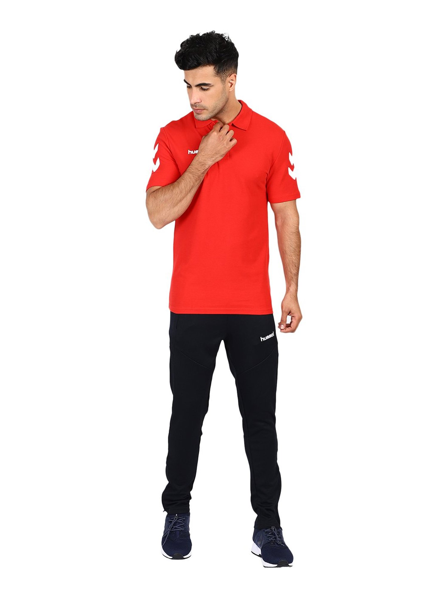 Hummel Red Polo T-Shirt
