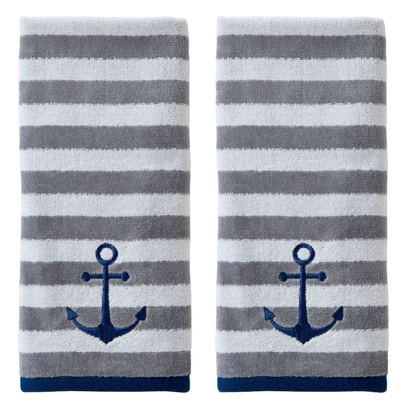 2pc Anchor Hand Towel Set - SKL Home