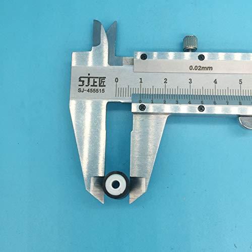 Printer Parts 24pcs K0nica Pinch Roller for Eco Solvent Printer Allwin Human Yoton Dika DX5 DX7 Head Pressure Roller Rubber Rollers 17mm