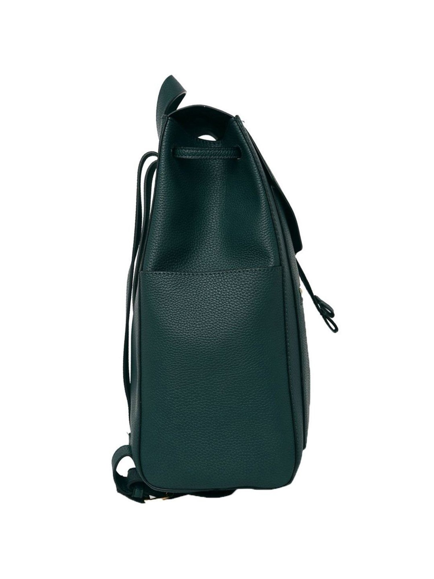 Accessorize London Red Leather Medium Backpack