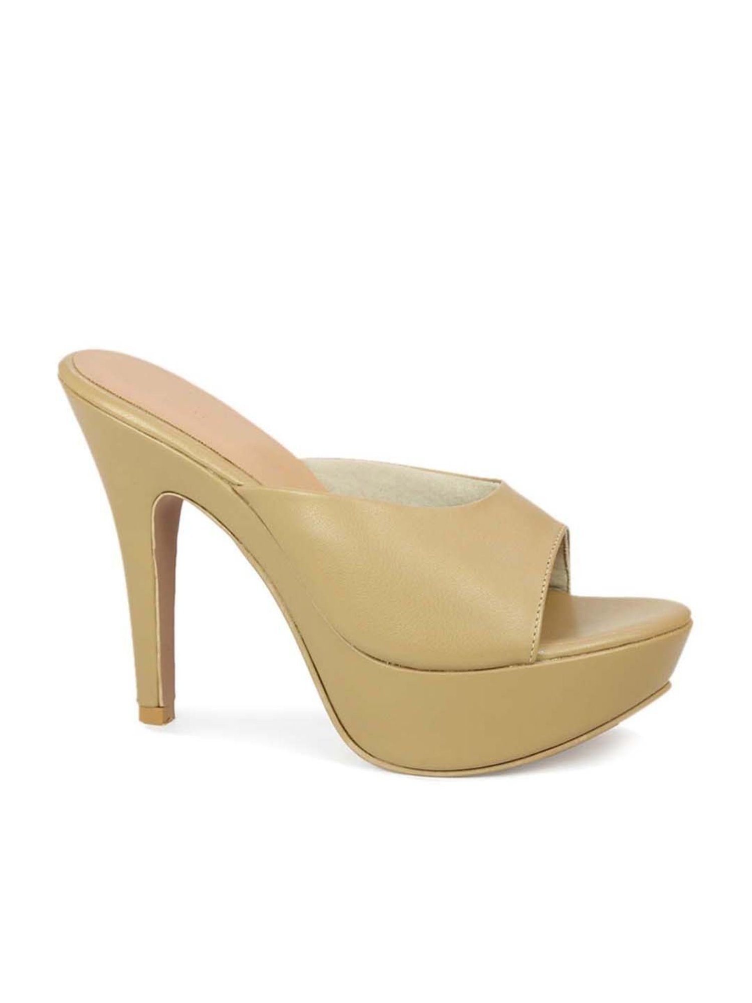 Inc.5 Women's Beige Casual Stilettos