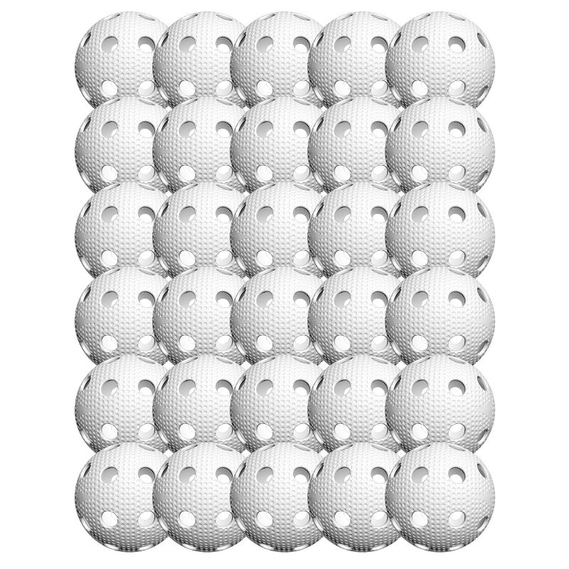 Franklin Sports NHL 72mm  Floorballs 30 pc - White