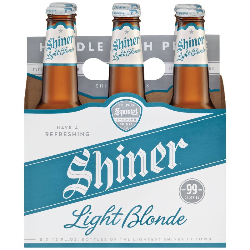 Shiner Light Blonde Beer - 6pk/12 fl oz Bottles