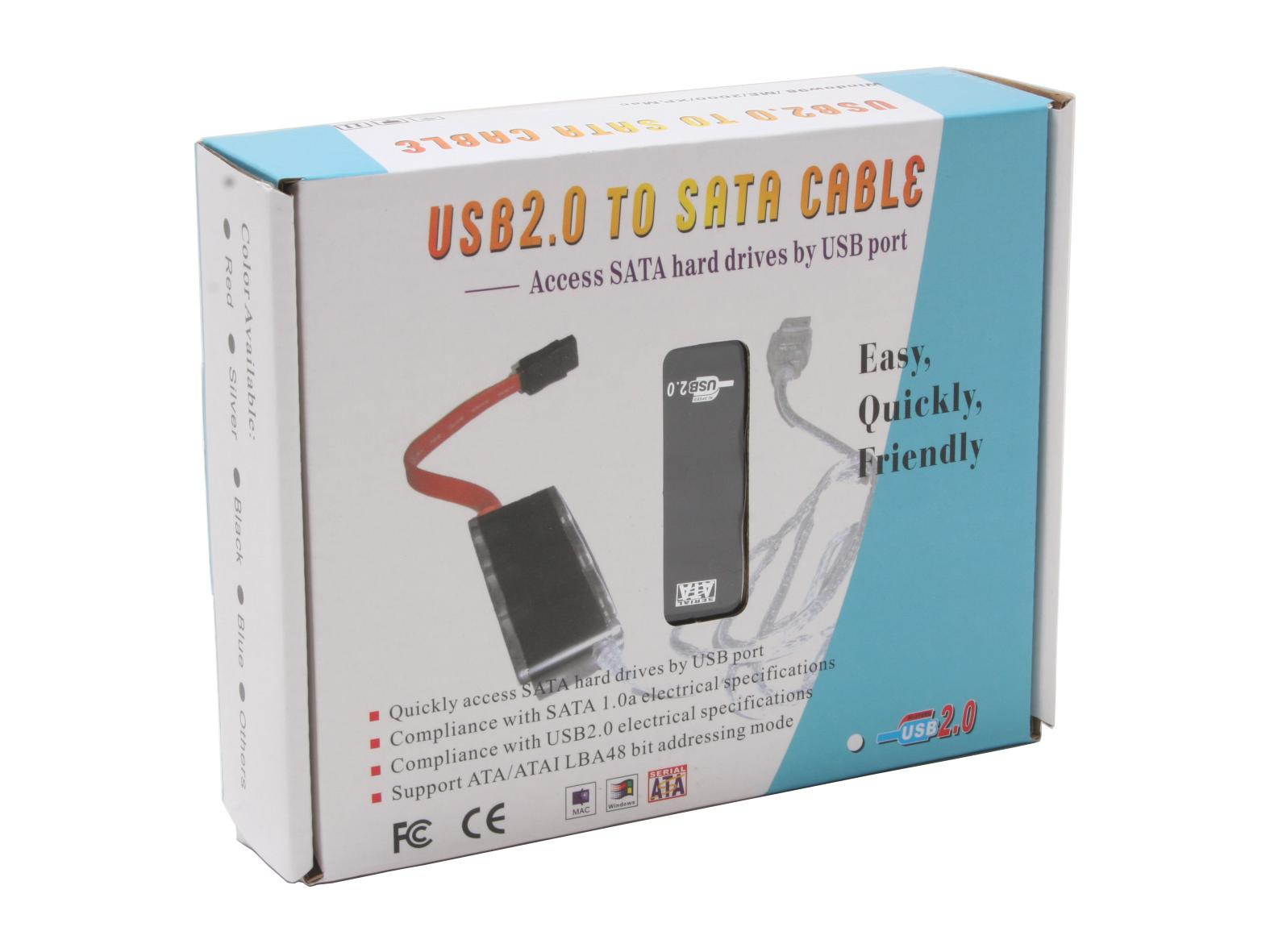 SABRENT SATA-C35U Serial ATA (SATA) to USB 2.0 Cable Converter Adapter