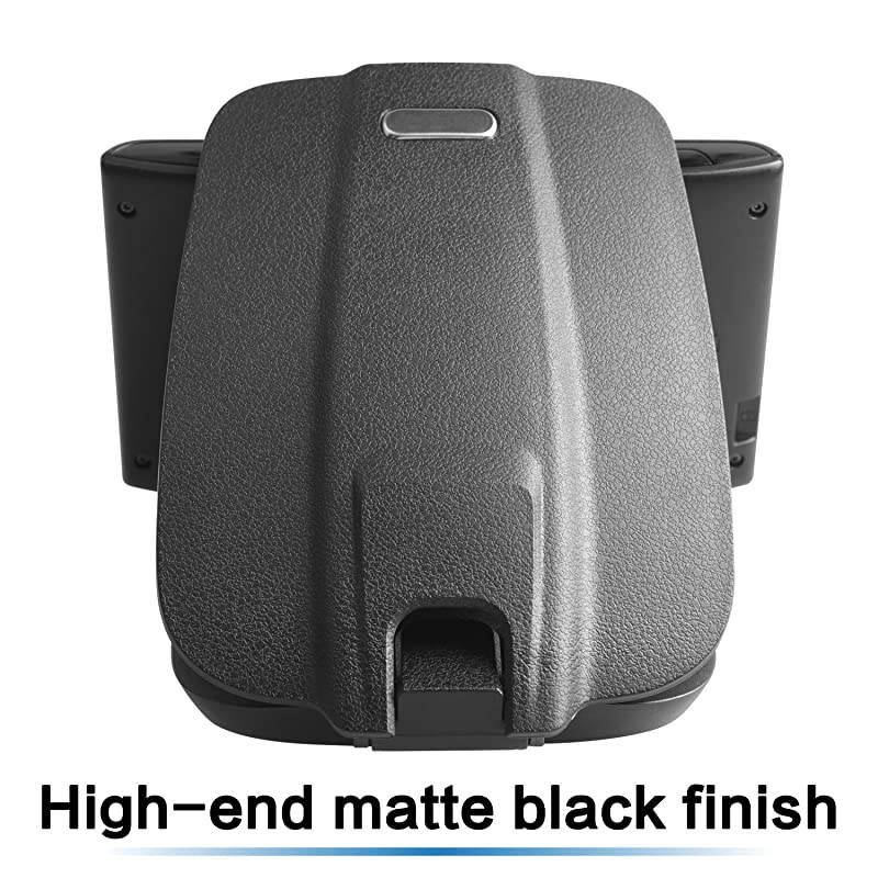 Dash Mount Matte Black Dock for Garmin Nuvi Drive Dezl Drivesmart Tomtom Magellan Roadmate Rand McNally Navman Cell Phone Car Adhesive NonSlip Dashboard Replacement Holder for Satnav