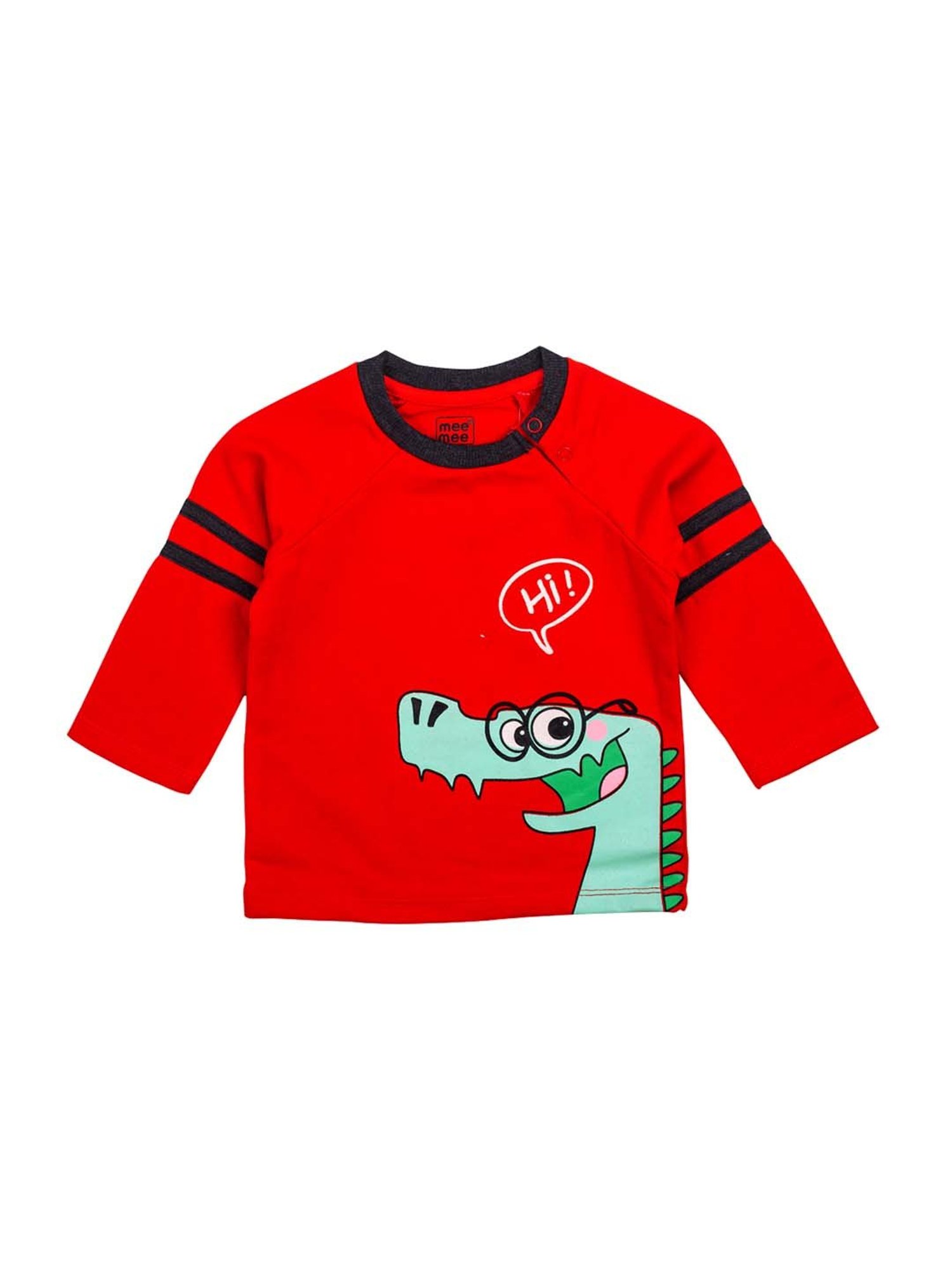 Mee Mee Kids Multicolor Cotton Printed T-Shirts - Pack of 2