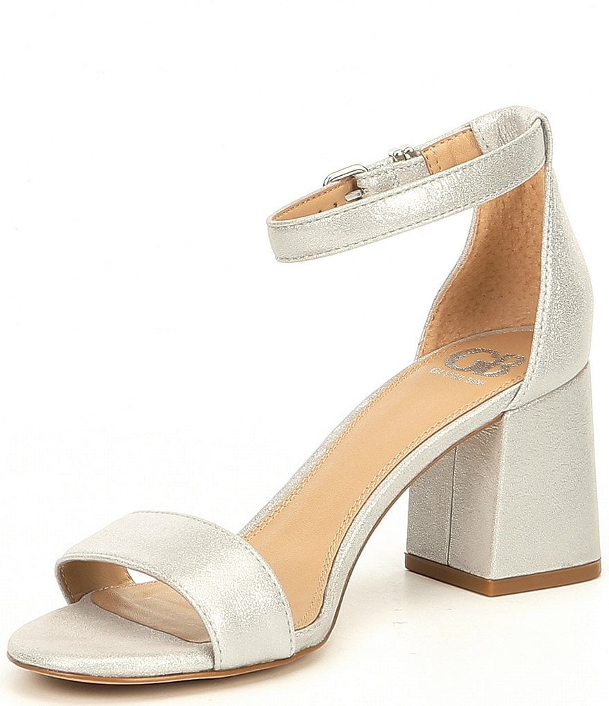 GB Block-Party Leather Two-Piece Sandals