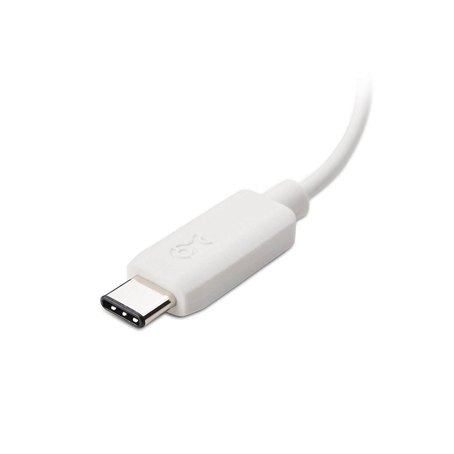 Cable Matters USB 2.0 Type C (USB-C) to Type A (USB-A) Adapter 6 Inches in White
