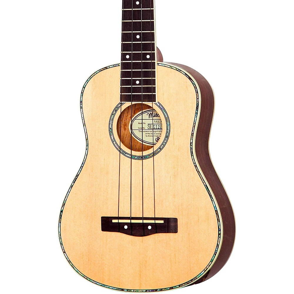 Mitchell MU70 12-Fret Concert Ukulele Deluxe Bundle Natural